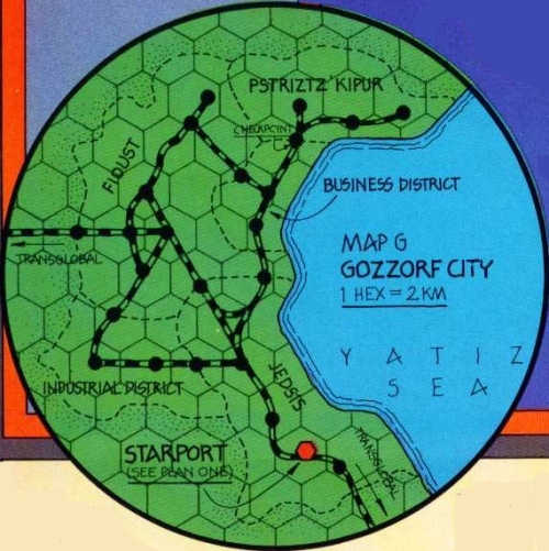 Gozzorf City Map